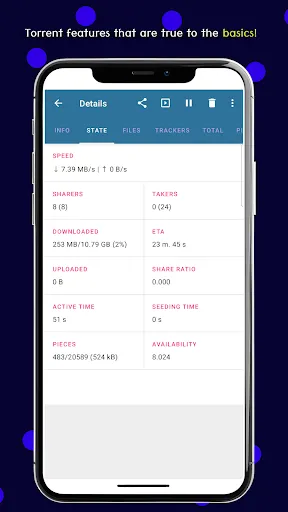 Скриншот 2 — Simple Torrent - Downloader