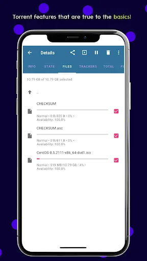 Скриншот 4 — Simple Torrent - Downloader