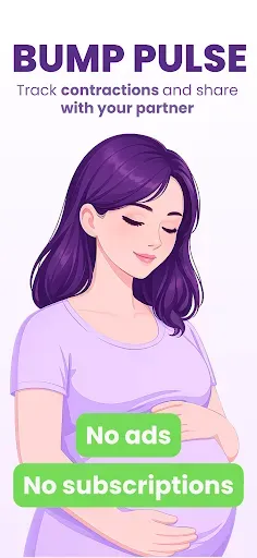 Скриншот 1 — Bump Pulse: Contraction Timer