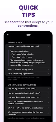 Скриншот 7 — Bump Pulse: Contraction Timer