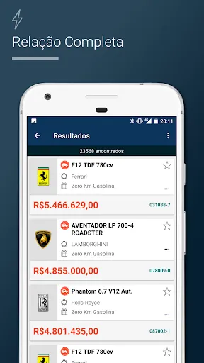 Скриншот 2 — Consulta FIPE (Carros e Motos)