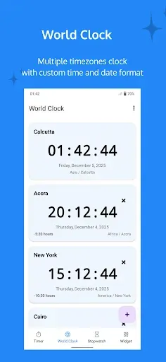 Скриншот 7 — Digital Clock Widget