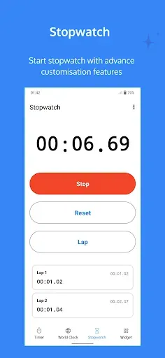 Скриншот 8 — Digital Clock Widget