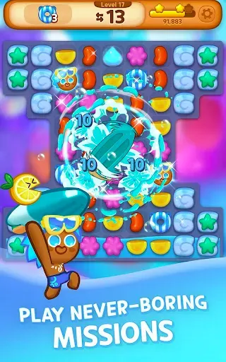 Скриншот 3 — Cookie Run: Puzzle World