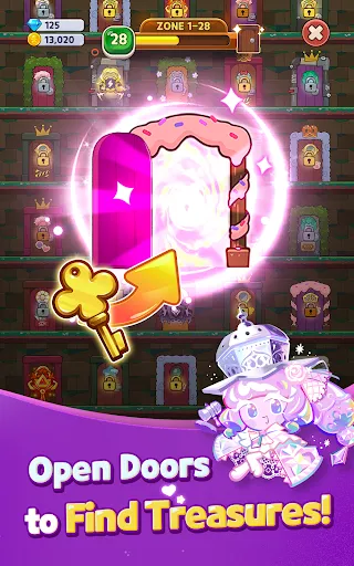 Скриншот 1 — CookieRun:Witch’s Castle Blast