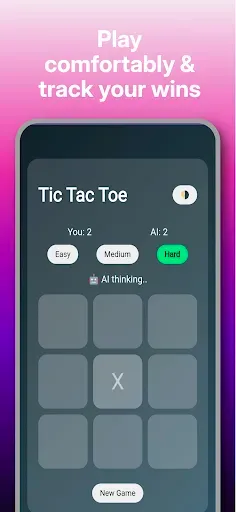 Скриншот 5 — AI Tic Tac Toe
