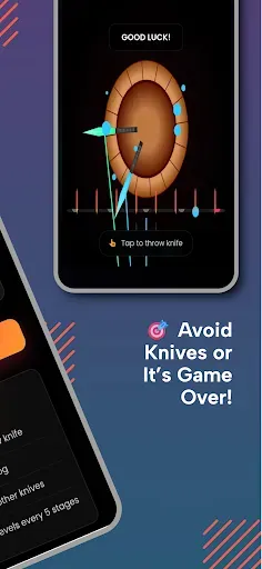 Скриншот 7 — Knife Hit Pro – Throw Master