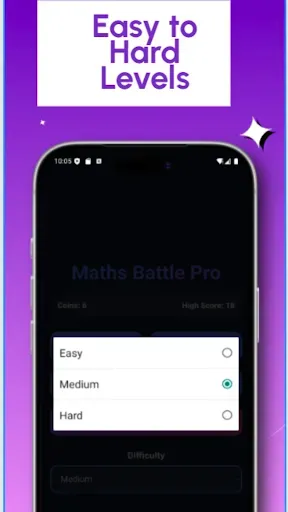 Скриншот 4 — Maths Battle Pro