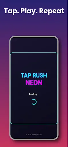 Скриншот 5 — Neon Tap Rush