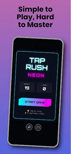 Скриншот 6 — Neon Tap Rush