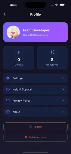 Скриншот 2 — AI Avatar Generator
