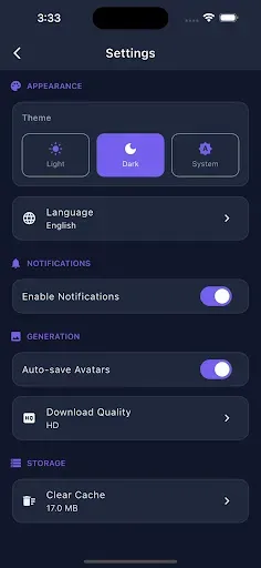 Скриншот 3 — AI Avatar Generator