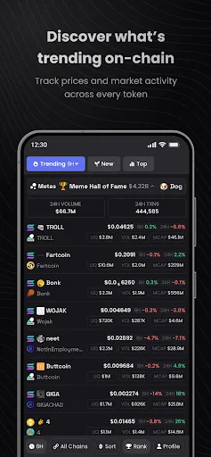 Скриншот 1 — DEX Screener