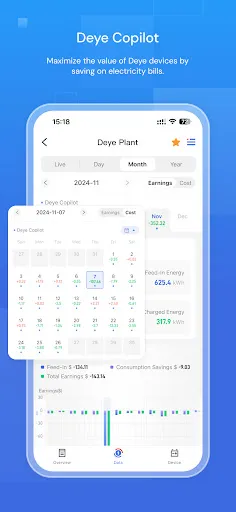 Скриншот 2 — Deye Cloud