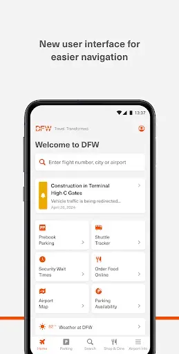 Скриншот 1 — DFW Airport
