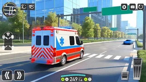 Скриншот 4 — Car driving sim : Car Games