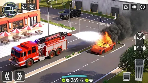 Скриншот 5 — Car driving sim : Car Games
