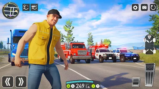 Скриншот 6 — Car driving sim : Car Games