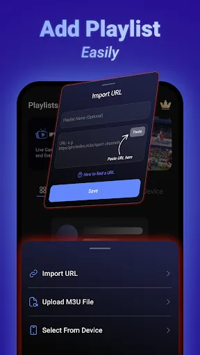 Скриншот 4 — IPTV Player - Live TV