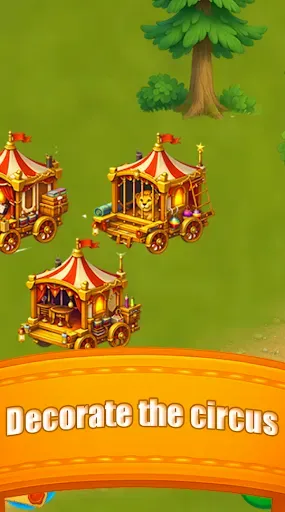 Скриншот 3 — Match 3 Candice and the Circus