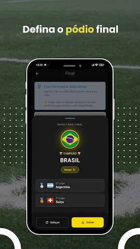 Скриншот 4 — Simulador da Copa do Mundo