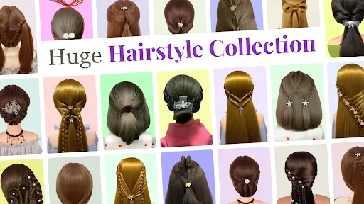 Скриншот 2 — Step by Step Hairstyle App