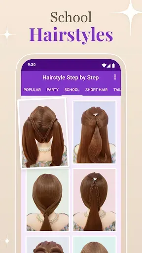 Скриншот 7 — Step by Step Hairstyle App