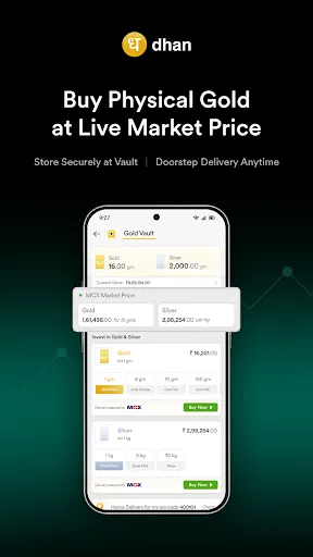 Скриншот 2 — Dhan: Share Market Trading App