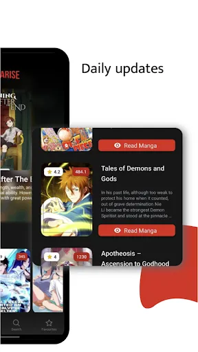 Скриншот 7 — MangaRise - Manga Reader