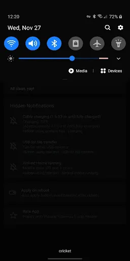 Скриншот 6 — TidyPanel Notification Cleaner