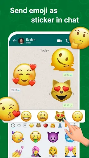 Скриншот 2 — iOS Emoji Stickers