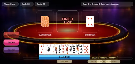 Скриншот 1 — Rummy Union Master