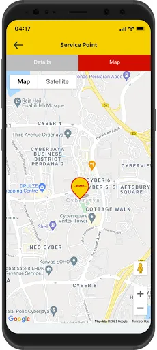 Скриншот 5 — DHL Express Mobile