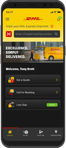 Скриншот 6 — DHL Express Mobile