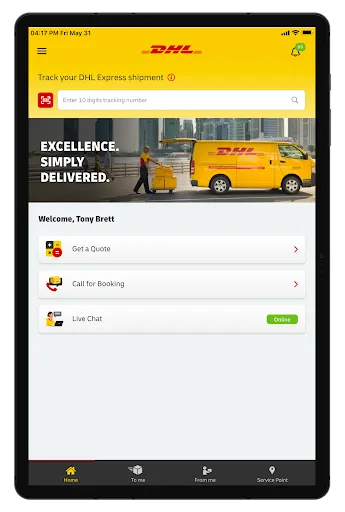Скриншот 7 — DHL Express Mobile