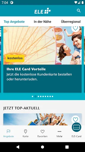 Скриншот 1 — ELE Card App