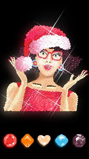 Скриншот 7 — Diamond art: Dazzle coloring