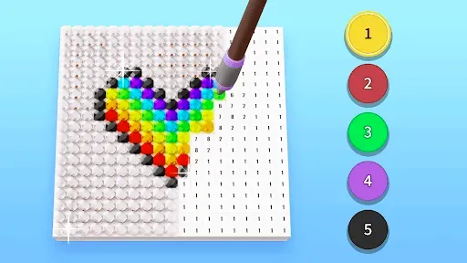 Скриншот 5 — Aлмазная мозаика игра