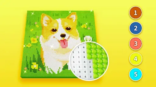 Скриншот 6 — Aлмазная мозаика игра