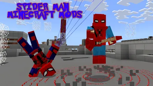 Скриншот 6 — Spider Man Minecraft Mods