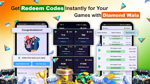 Скриншот 1 — Diamond Wala - Get Redeem Code
