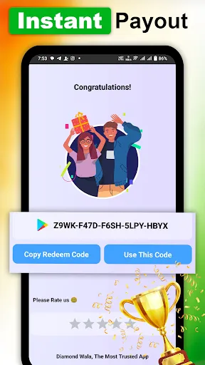 Скриншот 6 — Diamond Wala - Get Redeem Code