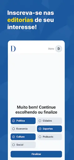 Скриншот 2 — Diário da Região