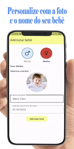 Скриншот 5 — Diário do Bebê Completo