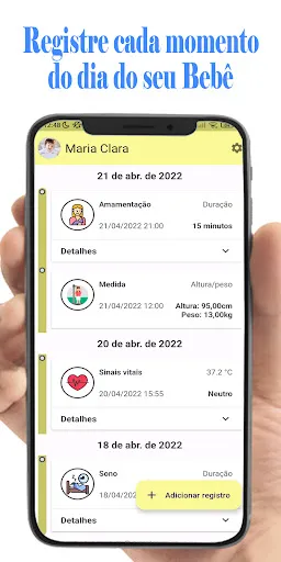 Скриншот 6 — Diário do Bebê Completo