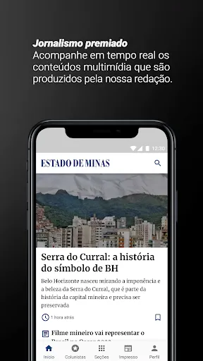 Скриншот 1 — Jornal Estado de Minas