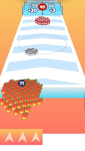Скриншот 4 — Food Run - Crowd Control Game