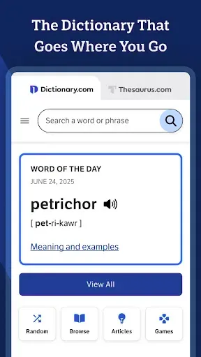 Скриншот 1 — Dictionary.com: English Words