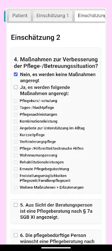 Скриншот 4 — Pflegeberatung