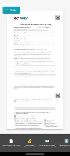 Скриншот 5 — Pflegeberatung